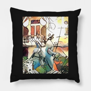 Kandinsky meets Cartagena, motif 2 Pillow
