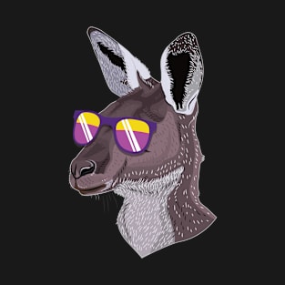 Cool Kangaroo Head T-Shirt