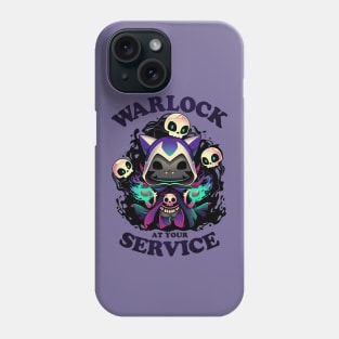 Warlock's Call - Cute RPG Gamer and Geek T-Shirt Phone Case