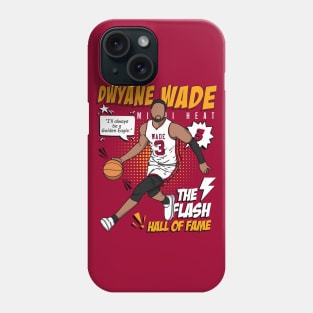 Dwyane Wade Comic Art Phone Case