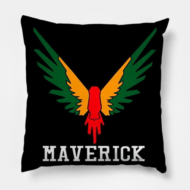 Be A Maverick Pillow by klausgaiser