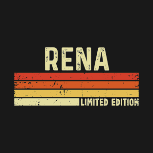 Rena Name Vintage Retro Limited Edition Gift T-Shirt