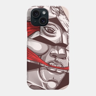 Cabeza Cuadrada Phone Case