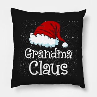 Grandma Caus Christmas Pajamas Santa Gift Premium Pillow