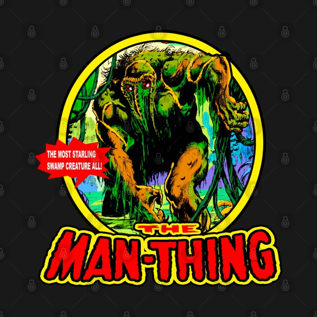 The Man Thing // 70s Sci Fi by Niko Neon