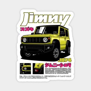 Suzuki Jimny Sierra JB74 Magnet