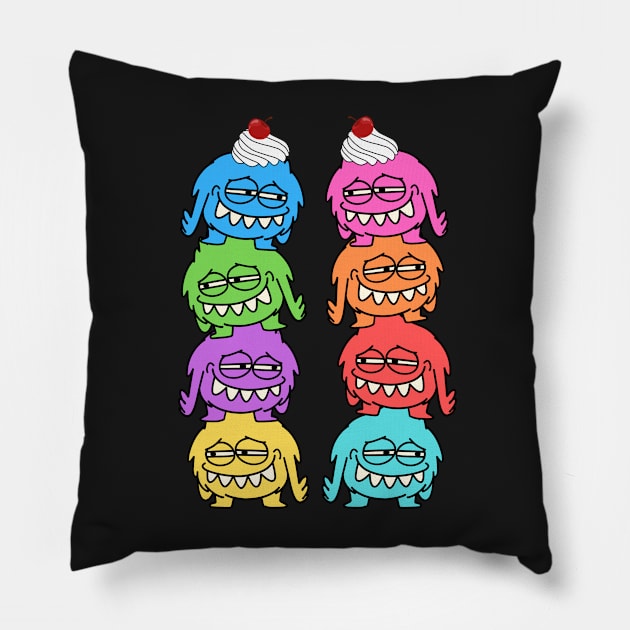 Scoop there it is Pillow by VultureVomitInc