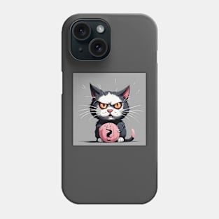Angry cat Phone Case