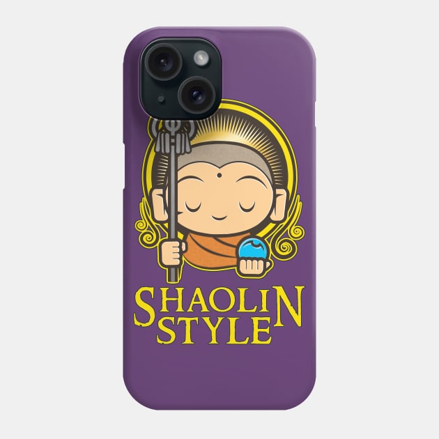 Nerdy Tee - Shaolin Style Phone Case by KennefRiggles