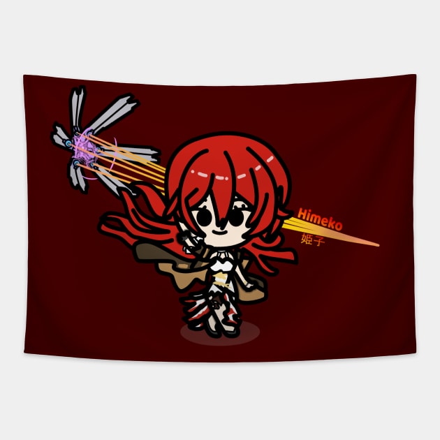 himeko splash art | (fan-art by smoomaru) Tapestry by smoomaru