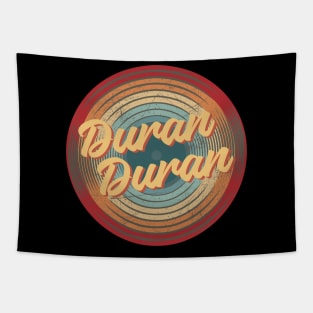 duran duran vintage circle Tapestry