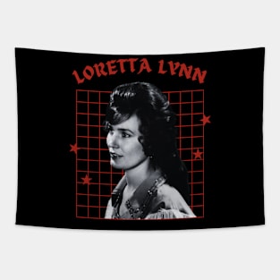 Loretta lynn --- 80s aesthetic Tapestry