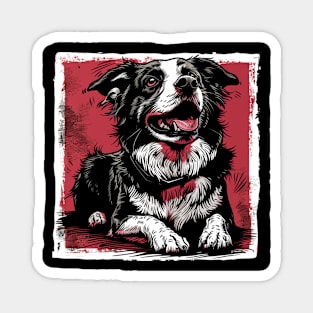 Border Collie Magnet