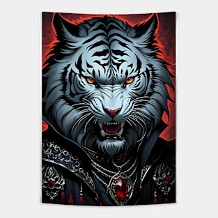 Gothic Tiger Tapestry