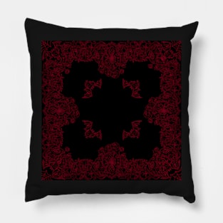 Spooky Rococo Bandana Pillow