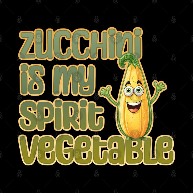 Zucchini is My Spirit Vegetable by DanielLiamGill