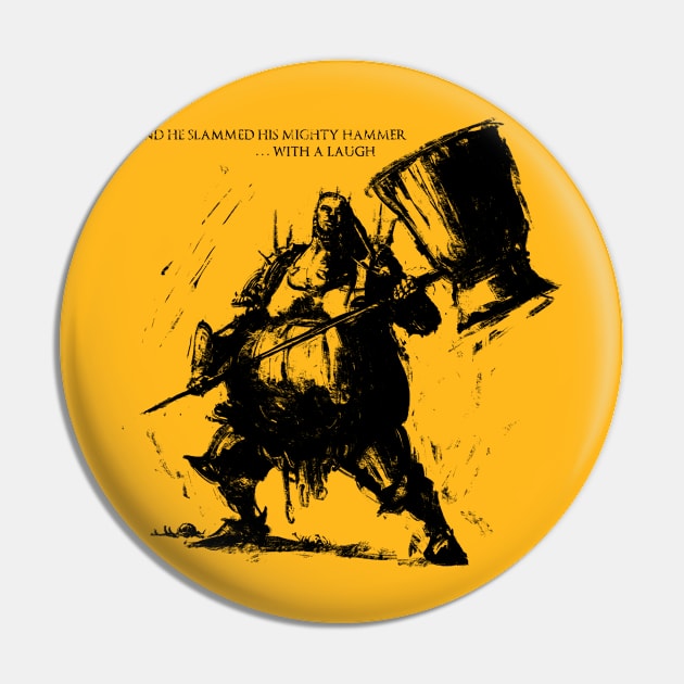 Executioner Pin by WOVENPIXLS