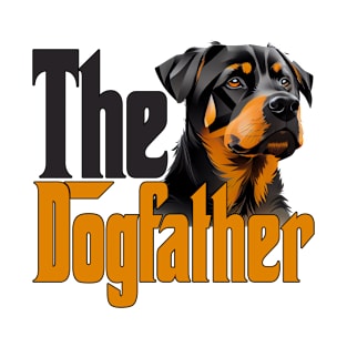 Rottweiler Dog Dad Dogfather Dogs Daddy Father Rottie T-Shirt