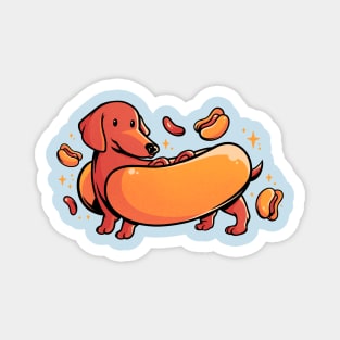 Hot Doggo - Cute Dachshund Dog Gift Magnet