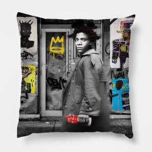 NY city streets Pillow