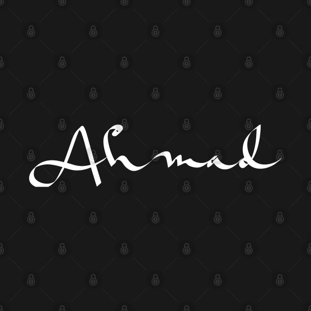 Ahmed arabic name by Aura.