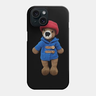 Crochet Paddington Bear Phone Case