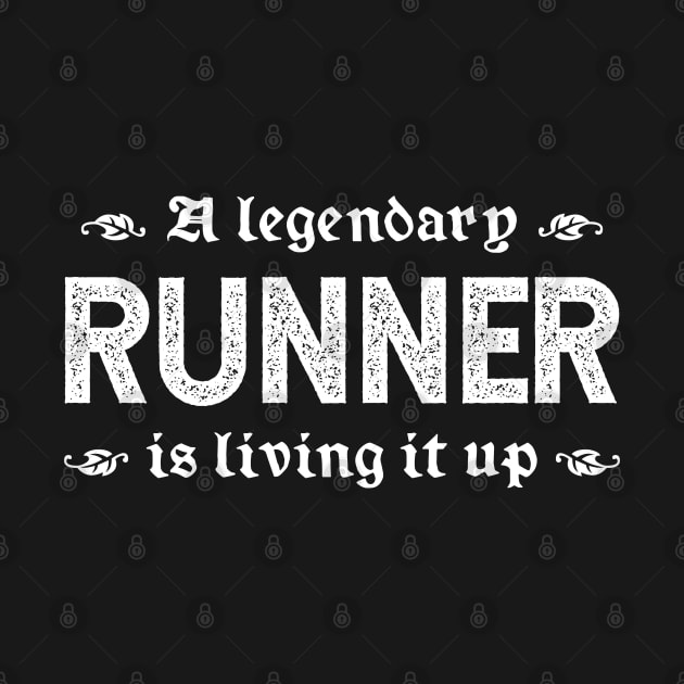 A Legendary Runner Is Living It Up by TimespunThreads