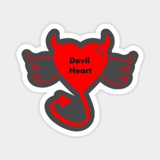 devil heart (red) Magnet