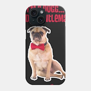 Pug The Gentleman Phone Case