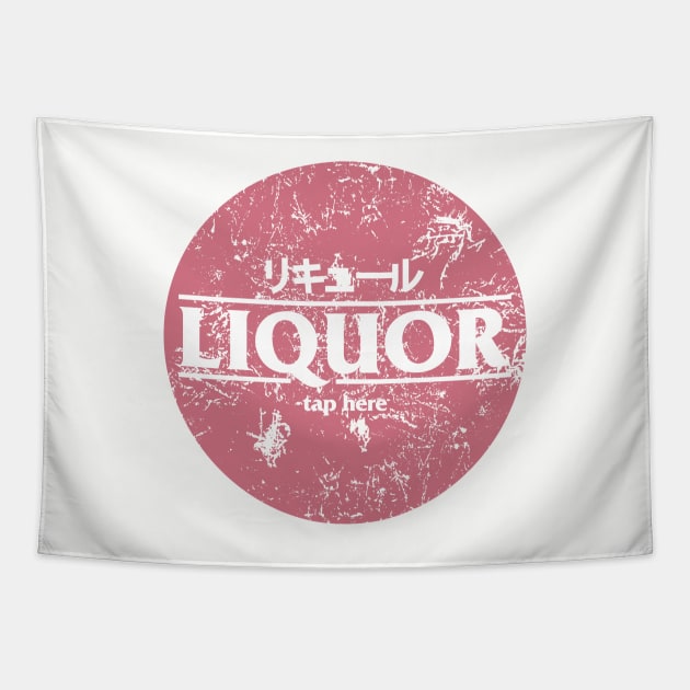 Blade Runner 2049 – Liquor Logo (Weathered) Tapestry by GraphicGibbon