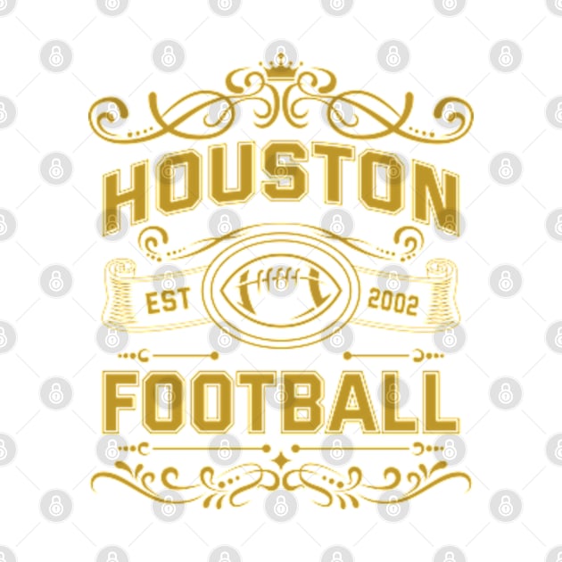 Vintage Houston Football by carlesclan