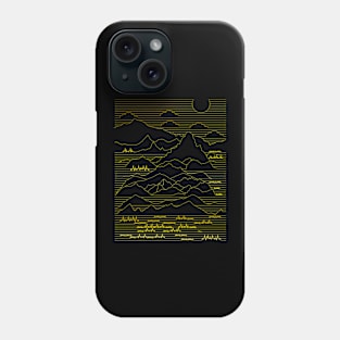 My Mountains and Hiking Art Phone Case