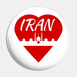 I love Iran Pin