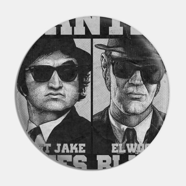 The Blues Brothers Pin by PeligroGraphics