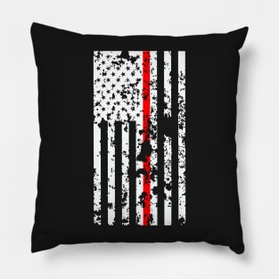 thin red line (all items) Pillow