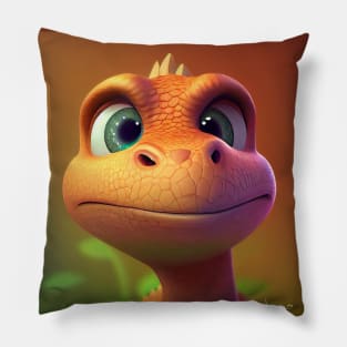 Baby Dinosaur Dino Bambino - Leo Pillow