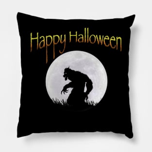 Halloween werewolf Pillow