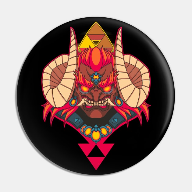 Oni Demon King Pin by TheTeenosaur