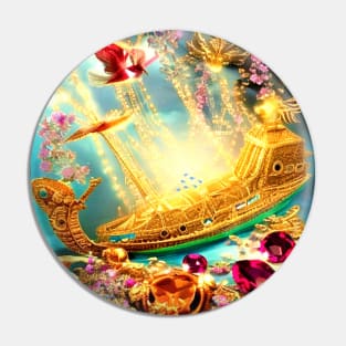 Treasure Ship Pin