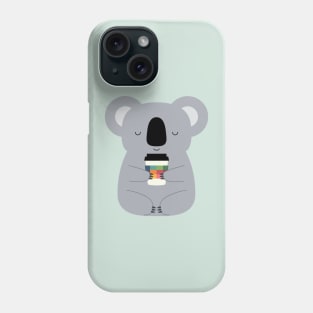 Koala Coffee Time Phone Case