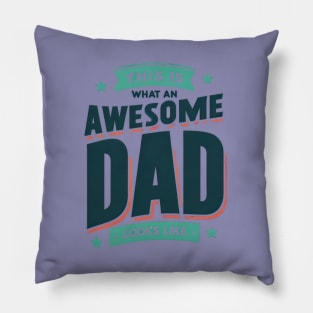 This is an Awesome Dad Pillow