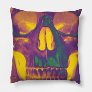 SKULL DUDE BURNING SKULL Pillow