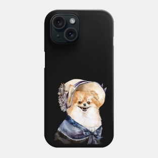 Paulette the Pomeranian Phone Case