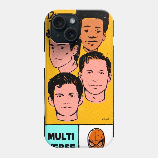 Vintage Comic Multiverse Phone Case by BOO