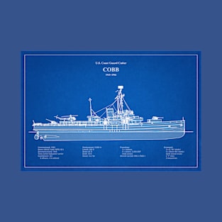 Cobb wpg-181 United States Coast Guard Cutter - ABD T-Shirt