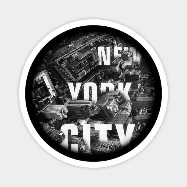New York City Magnet by Vin Zzep