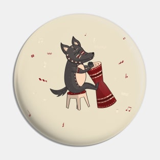 GreyWolf Pin