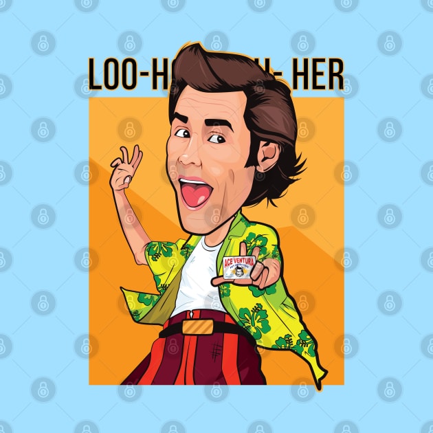 Ace Ventura Loser by portraiteam