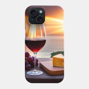 Sunset Wine Moment Phone Case