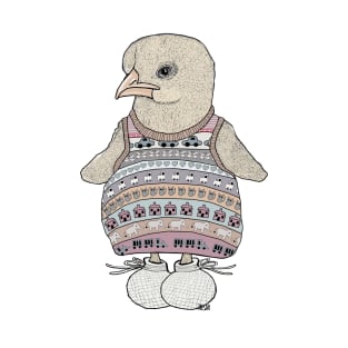 Little chicken knit T-Shirt